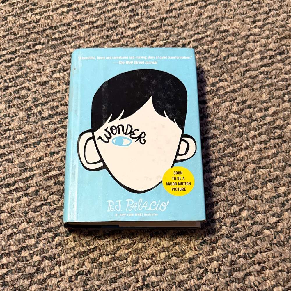 Wonder by R.J. Palacio - Light Blue Hardcover
